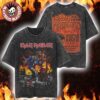 Iron Maiden Italy 2026 Tour Exclusive Event Tee For Milan Italy At San Siro Stadium On 17 June 2026 Vintage Washed Tee