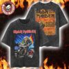 Iron Maiden Nordics 2026 Tour Exclusive Event Tee For Sweden Denmark And Norway On 4 24 And 26 June 2026 Vintage Washed Tee