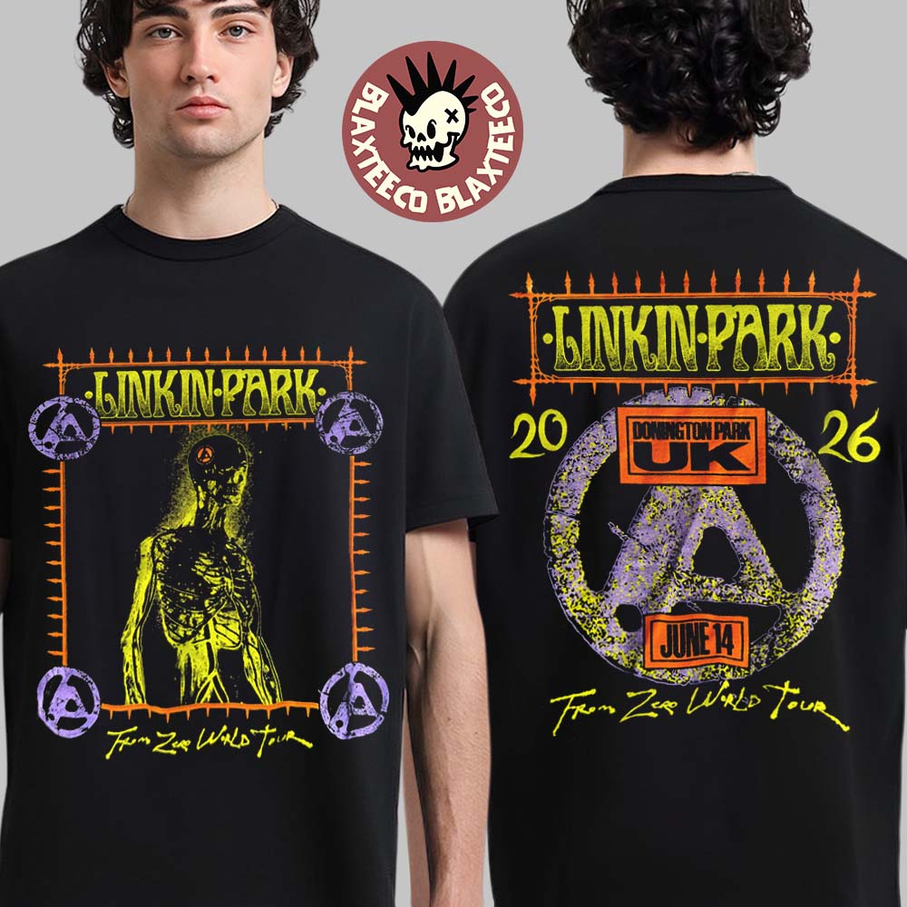 Linkin Park Download Festival 2026 Exclusive Merch Tee In Donnington Park UK On June 14 2026 T-Shirt Linkin Park Download Festival 2026 Exclusive Merch Tee In Donnington Park UK On June 14 2026 T-Shirt