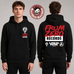 Linkin Park From Zero Records Lyon France 2026 Pop Up Shop Merch T-Shirt Hoodie