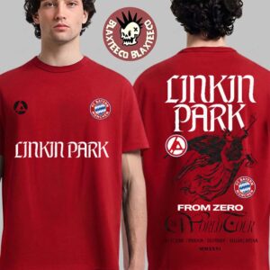 Linkin Park X Bayern Munich Munich Germany 2026 Exclusive Event Tee At Allianz Arena On 11 And 12 June 2026 T-Shirt