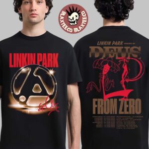 Linkin Park X Deus Ex Machine Madrid Spain 2026 Pop Up Shop Merch From Zero Big Logo T-Shirt