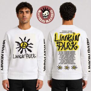 Linkin Park X Deus Ex Machine Madrid Spain 2026 Pop Up Shop Merch From Zero The Sun Long Sleeve Sweater