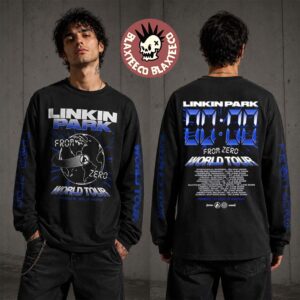 Linkin Park X Deus Ex Machine Madrid Spain 2026 Pop Up Shop Merch From Zero Time Black Long Sleeve