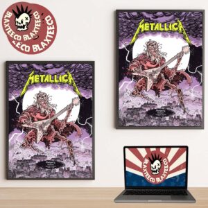 Metallica M72 Budapest Hungary 2026 Event Poster At Puskas Arena On June 11 2026 Home Decor Poster Canvas