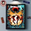 Foo Fighters Paris France 2026 Event Poster At La Defense Arena On 19 June 2026 Home Decor Poster Canvas