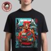 Metallica M72 Dublin Ireland 2026 Night 1 And 2 Combined Venue Poster At Aviva Stadium On June 19 And 21 2026 Two Sided T-Shirt