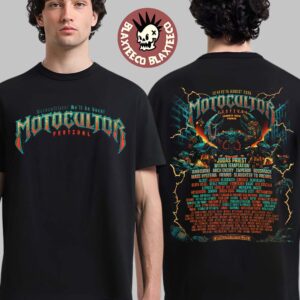 Motocultor Festival 2026 Lineup In Carhaix France From 13 To 16 August 2026 At Site de Kerampuilh Two Sided T-Shirt