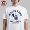 Mumford And Sons Prizefighter Tour 2026 North America Merch The Lion With Dates Two Sided T-Shirt