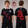 My Chemical Romance The Black Parade Tour 2026 EU And UK Merch DRAAG White Football Jersey