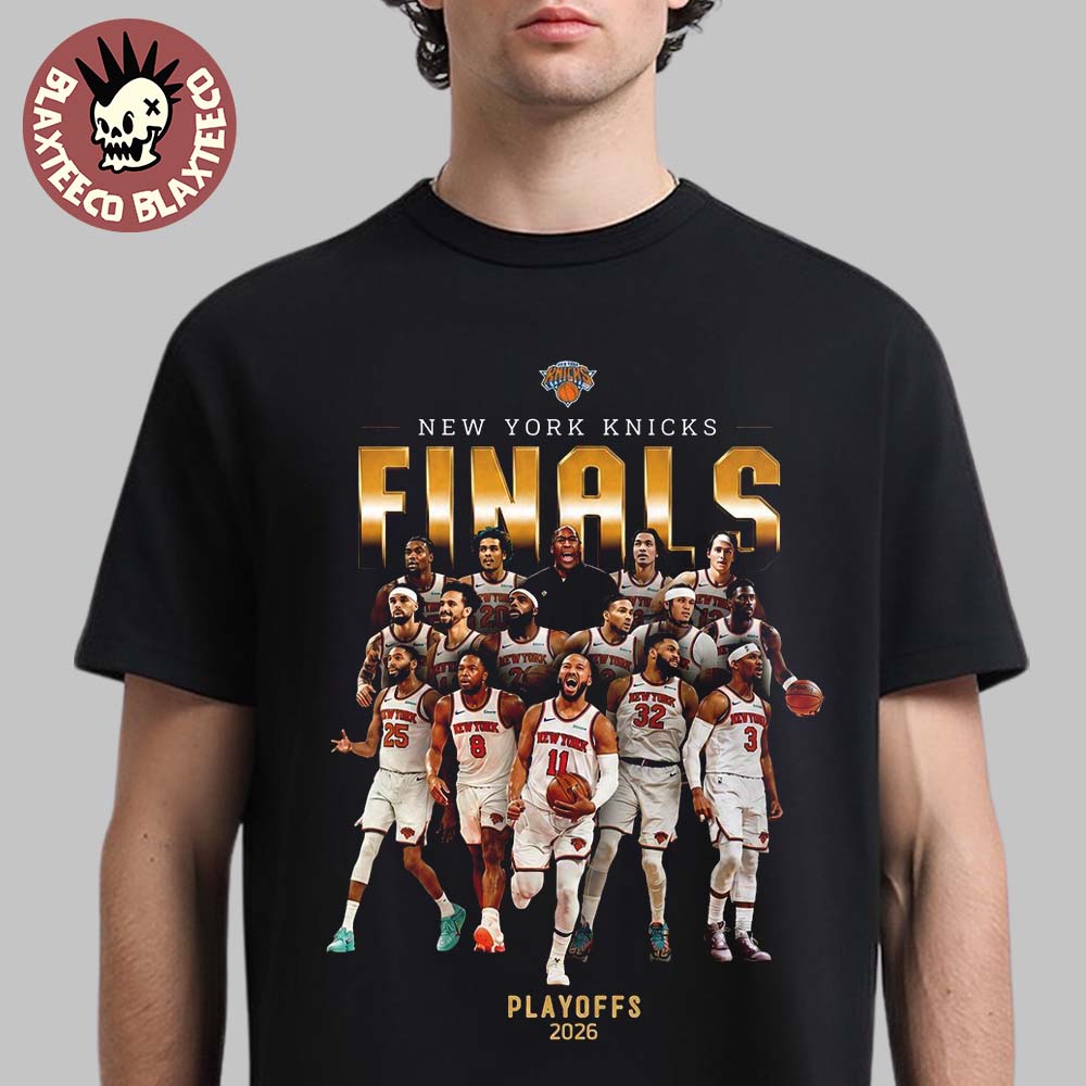 New York Knicks NBA Finals 2026 Game 3 Home Team T-Shirt New York Knicks NBA Finals 2026 Game 3 Home Team T-Shirt