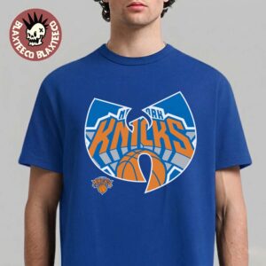 New York Knicks X Wu-Tang Clan Logo 2026 NBA Champions Tribute T-Shirt