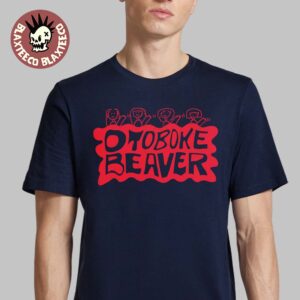 Otoboke Beaver 2026 Tour Merch Logo Navy T-Shirt