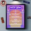 Music 4 Cancer 2026 Festival Full Lineup In Sainte-Thérèse Quebec Canada From 10 To 12 September 2026 Home Decor Poster Canvas