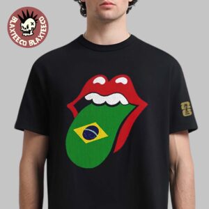 Rolling Stones x FIFA World Cup 2026 Brazil Headliner Lick Tongue Logo T-Shirt