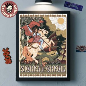 Sierra Ferrell Chicago Illinois 2026 Event Poster At The Salt Shed On June 10 2026 Home Decor Poster Canvas