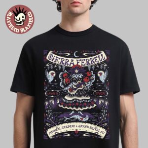 Sierra Ferrell Grand Rapids Michigan 2026 Event Poster At Meijer Gardens On June 8 2026 T-Shirt
