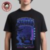 Claypool Gold Primus Claypool Lennon Delirium And Frog Brigade Portland Maine 2026 Event Poster At Thompson’s Point On June 9 2026 T-Shirt