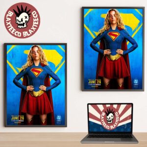 Supergirl Movie Supergirl Character Poster Canvas For Home Decor