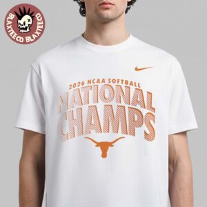 Texas Longhorns 2026 NCAA Softball Women’s College World Series National Champions Nike T-Shirt