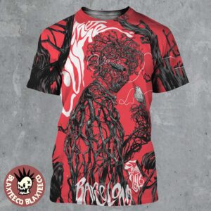 The Cure Barcelona 2026 Event Poster Primavera show At Parc del Forum On 5 June 2026 All Over Print Shirt