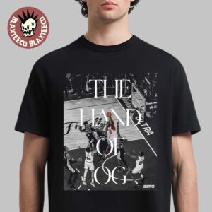 The Hand Of OG OG Anunoby New York Knicks NBA Finals 2026 Vs Spurs T-Shirt