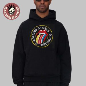 The Rolling Stones X NASCAR Foreign Tongues Merch Big Logo Lick Racing T-Shirt