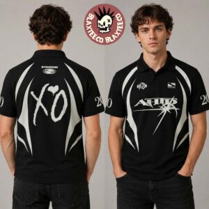 The Weeknd After Hours Til Dawn 2026 Europe And UK Merch Stadium Polo Jersey
