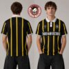 The White Stripes X Third Man Records Seven Nation Army FC 2026 Red And White Football Jersey Kit The White Stripes X Third Man Records Seven Nation Army FC 2026 Red And White Football Jersey Kit
