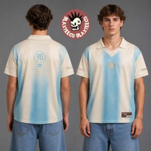 Travis Scott Cactus Jack x Nike x FIFA World Cup 2026 Argentina Total 90 Retro Football Jersey