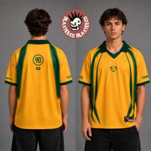 Travis Scott Cactus Jack x Nike x FIFA World Cup 2026 Brasil Total 90 Retro Football Jersey
