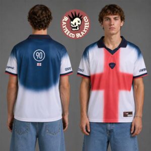 Travis Scott Cactus Jack x Nike x FIFA World Cup 2026 England Total 90 Retro Football Jersey