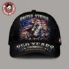 United States Of America USA 250 Anniversary 1776 2026 American Flag Semiquincentennial Vintage Cap Hat Snapback