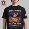 United States Of America USA 250 Anniversary 1776 2026 Eagle Wings Flag T-Shirt