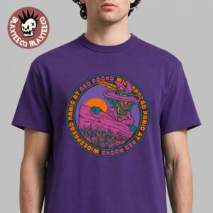 Widespread Panic Live At Red Rocks Amphitheatre Morrison Colorado 2026 X The Yound And Sick Merch On June 26 27 28 The Wizard Cyclopes T-Shirt