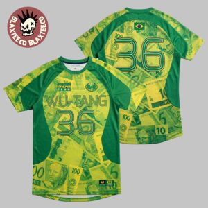Wu-Tang Clan X FIFA World Cup 2026 C.R.E.A.M. Team Brazil Soccer Jersey