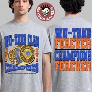 Wu-Tang Clan X New York Knicks 2026 Takeover NBA Champions Wu-Tang Champions Forever Champions Ring T-Shirt