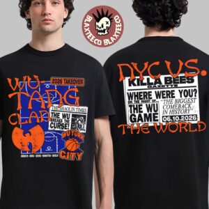 Wu-Tang Clan X New York Knicks 2026 Takeover NBA Champions Wu York City NYC Wu Game T-Shirt