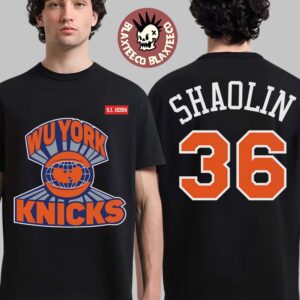 Wu-Tang Clan X New York Knicks 2026 Takeover NBA Champions Wu York T-Shirt