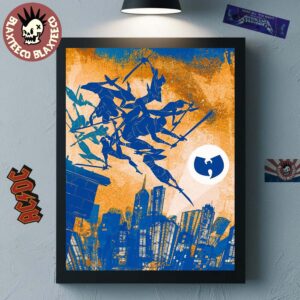 Wu-Tang Clan X Sanford Greene New York Knicks 2026 NBA Finals Champions Tribute Home Decor Poster Canvas