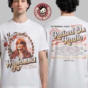 Wynonna Judd Raised On Radio Tour 2026 Merch Portrait T-Shirt