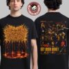 Machine Gun Kelly MGK Lost Americana Tour 2026 Merch MGK With Guitar Vintage Photo Two Sided T-Shirt