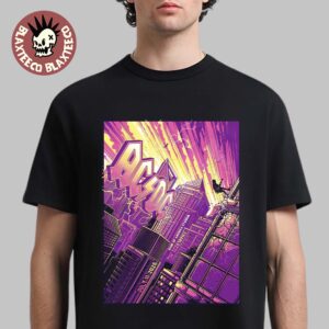 ACDC Charlotte PWR Up Tour Poster 2026 At North Carolina Bank Of America Stadium On July 11 2026 Unisex T-Shirt