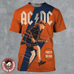 ACDC Denver CO 2026 Event Poster At Empower Field At Mile High On July 28 2026 All Over Print Shirt