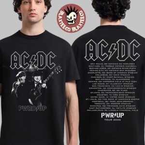 ACDC PWR Up Tour 2026 North America Merch Angus and Brian T-Shirt