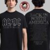 ACDC PWR Up Tour 2026 North America Merch Hells Bells Lightning T-Shirt
