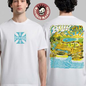 Billy Strings Billy Tour Fall 2026 West Coast Strings Two Sided T-Shirt