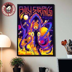 Billy Strings Boston MA 2026 2 Night Event Poster Live At Agganis Arena On July 21 And 22 2026 Home Decor Poster Canvas