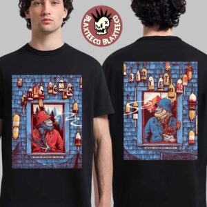 Billy Strings Portland ME 2026 Night 1 And 2 Combined Event Poster At Cross Insurance Arena On July 24 25 2026 Two Sided T-Shirt