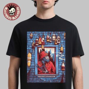 Billy Strings Portland ME 2026 Night 1 Event Poster At Cross Insurance Arena On July 24 2026 Art By Dan Dippel T-Shirt
